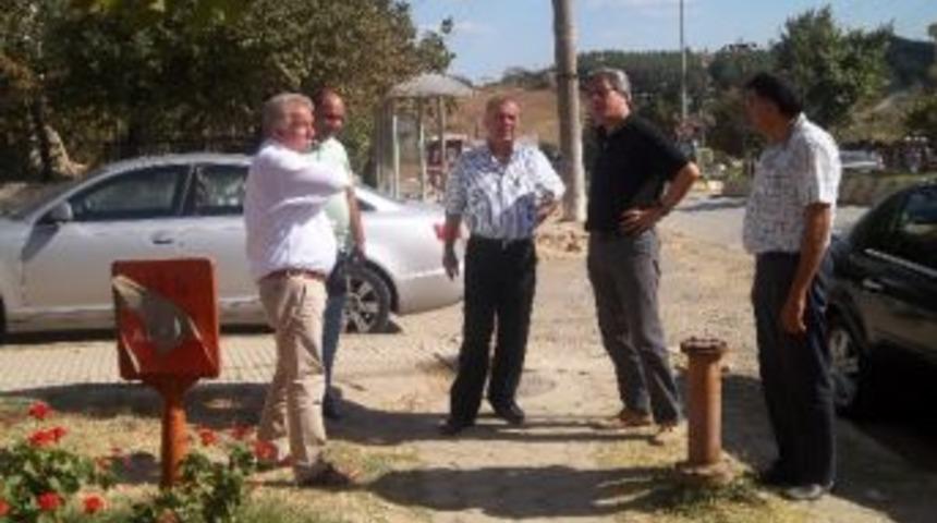Başkan Kaya Yer Altına Alınan Elektrik Tellerinin G&uuml;zerg&acirc;hını İnceledi