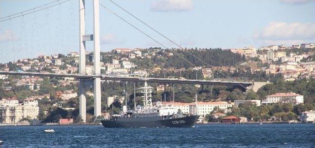 Rus İstihbarat Gemisi İstanbul Boğazı’ndan Geçti