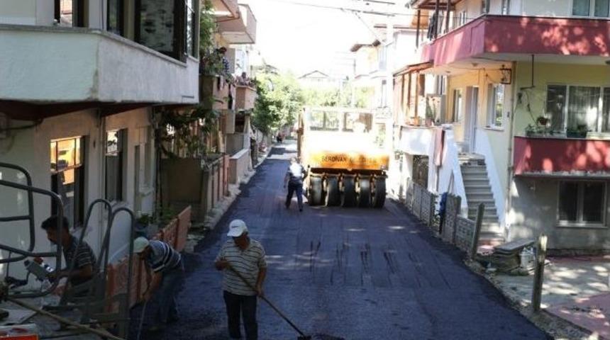 Arabacı Alanı&rsquo;nda Yollar Yenileniyor