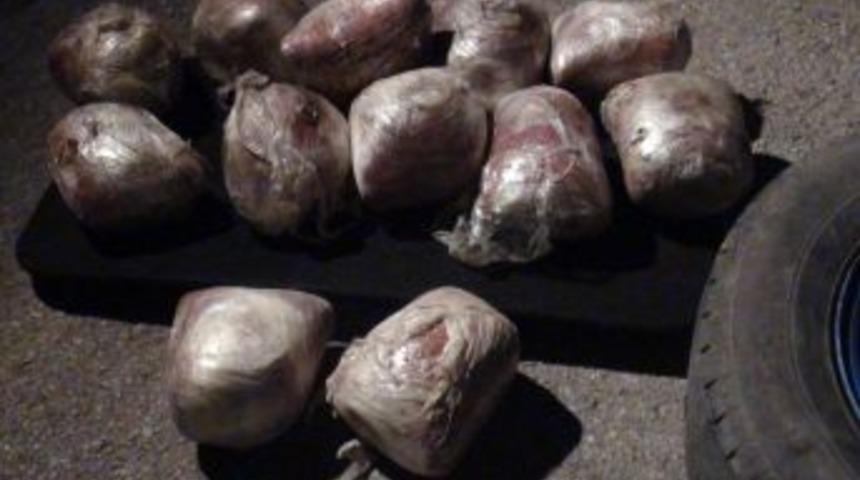 L&uuml;ks Cipten 12 Kilogram Esrar &Ccedil;ıktı