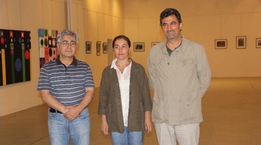 &Ouml;ğretim &Uuml;yelerinden Resim Sergisi