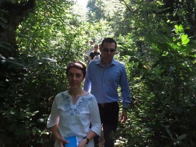 Kaymakam Yıldız Gürcüoluk Mağarasında İncelemelerde Bulundu 1