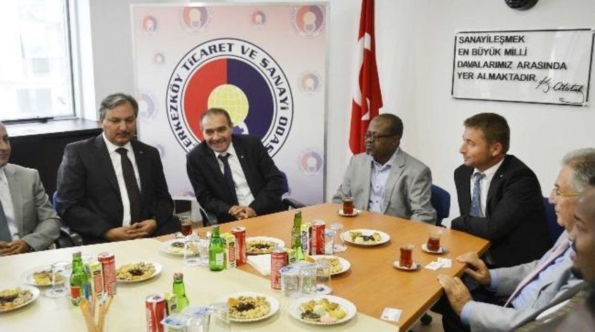 Somalili Bakan&rsquo;dan &Ccedil;erkezk&ouml;y&rsquo;e Ziyaret
