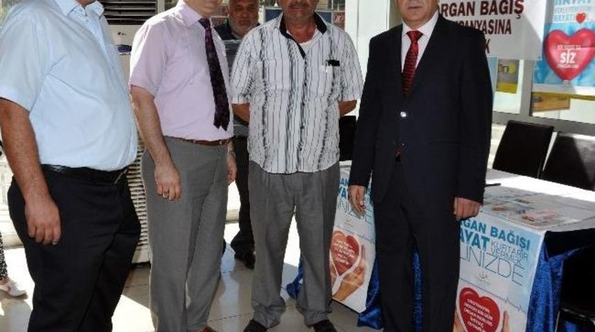 Ptt&rsquo;de Organ Bağış Standı Kuruldu
