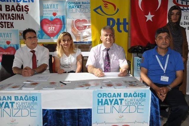 Ptt’de Organ Bağış Standı Kuruldu