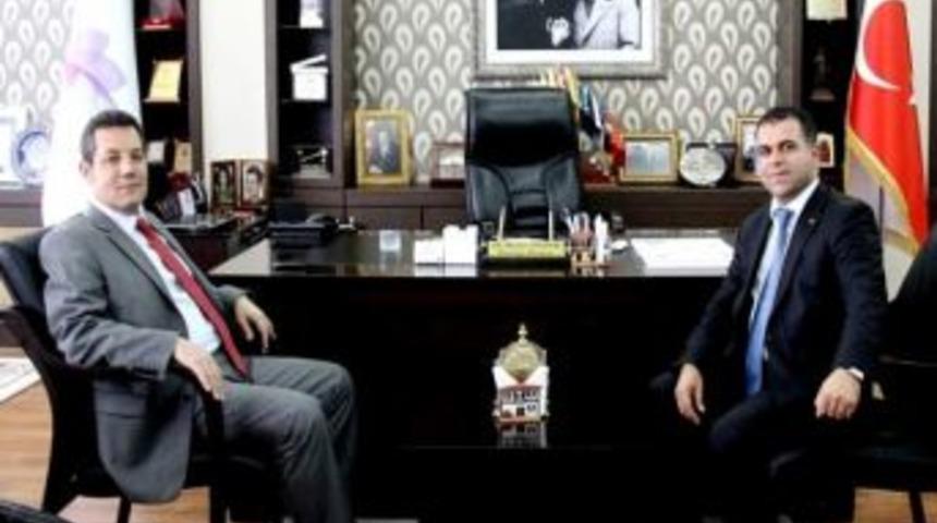 Kaymakam Bulacak&rsquo;tan Aksoy&rsquo;a Ziyaret