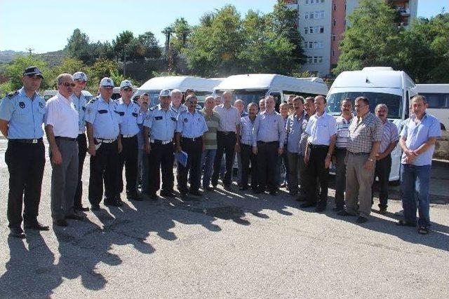 Giresun&rsquo;da Okul Servisleri Denetlendi 1