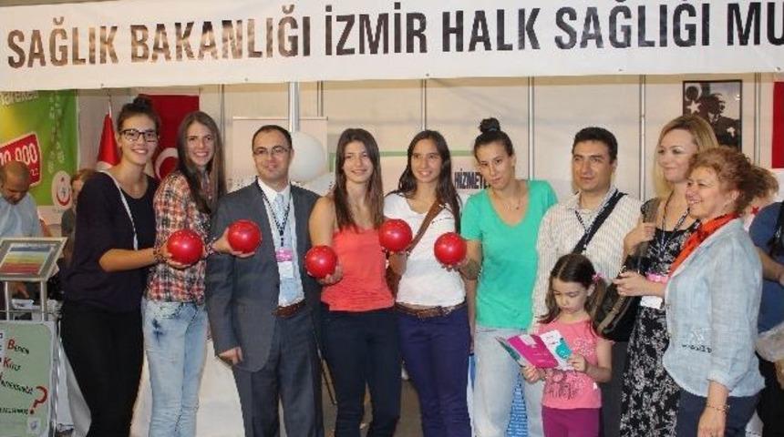 Fuarın En Sağlıklı Standına Sporcu Desteği