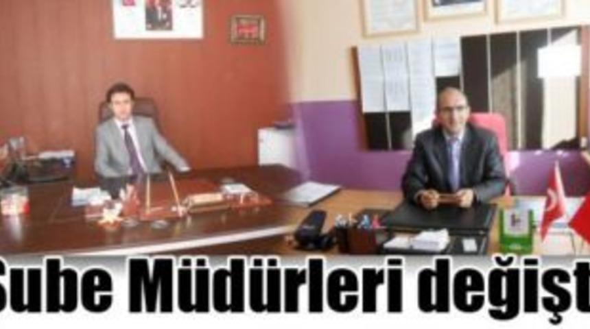 Kağızman Milli Eğitim Şube M&uuml;d&uuml;rleri değişti