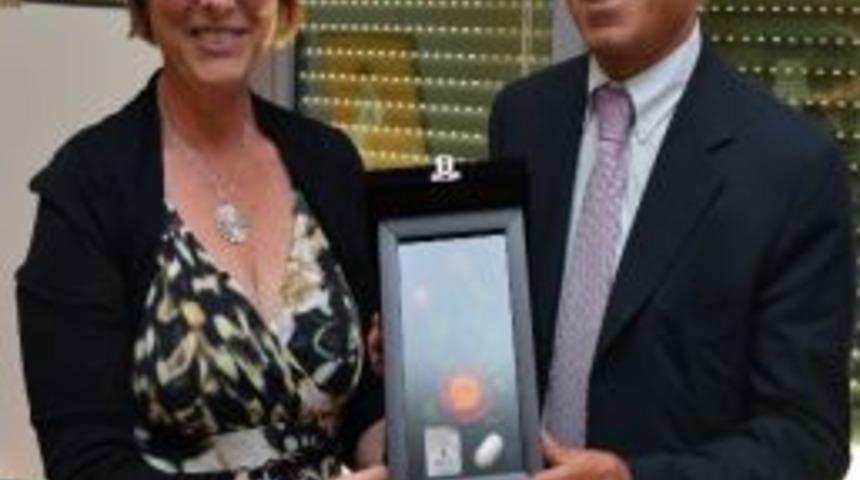 G&uuml;lay&rsquo;dan Almanya Konsolosu K&ouml;ller&rsquo;e Ziyaret