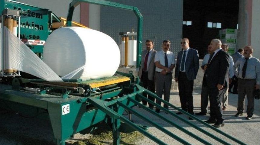 Yenişehir Tarım Kredi&rsquo;ye Silaj Paketleme Makinesi
