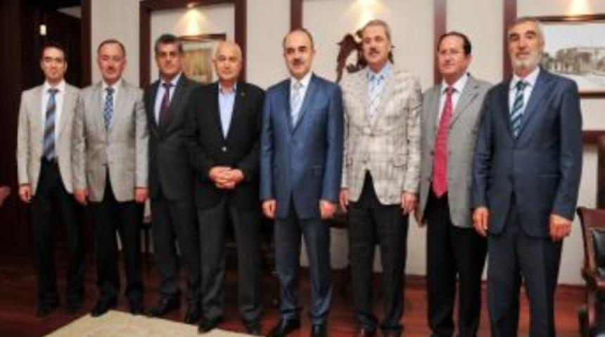 Ktb Heyeti Vali Erol&rsquo;u Ziyaret Etti