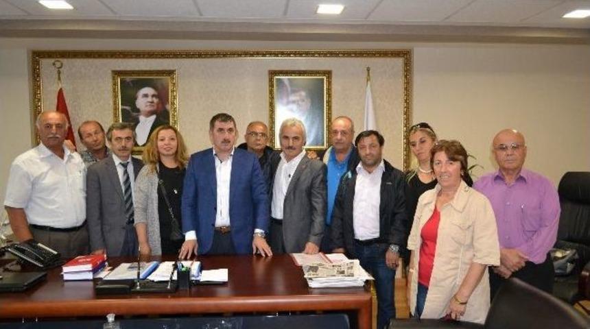 Muhtarlar Ve Yol-iş'ten K&ouml;ktaş'a Ziyaret