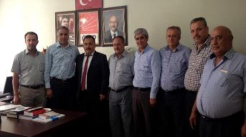 İl Emniyet M&uuml;d&uuml;r&uuml; Salmaner&rsquo;den Chp&rsquo;ye Ziyaret