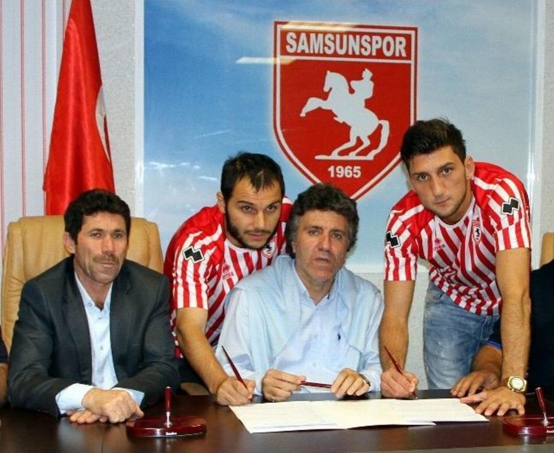 Samsunspor&rsquo;da 2 İmza