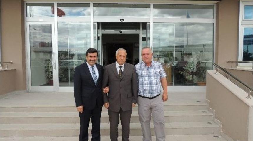 İ&ccedil;ten&rsquo;den Borsa Başkanı Bektaş&rsquo;a Veda Ziyareti