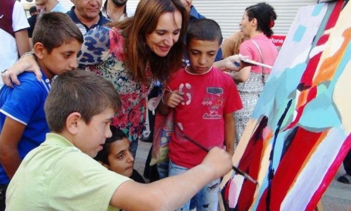 Van&rsquo;da Resim &Ccedil;alıştayı Finali