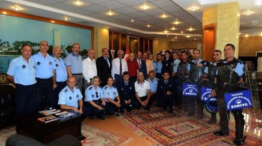 Zabıtadan Başkan Vekili Ertan'a Ziyaret