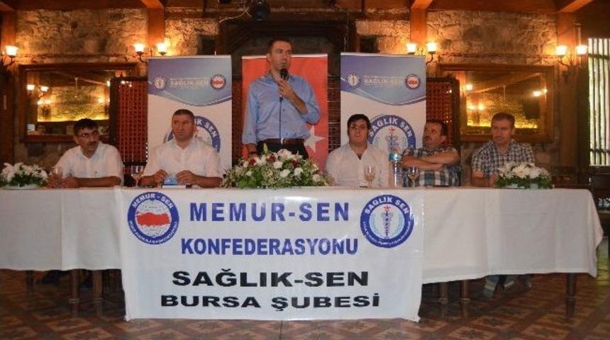 Sağlık-sen Bursa Şubesi Başkanı G&ouml;khan Y&uuml;nk&uuml;l: