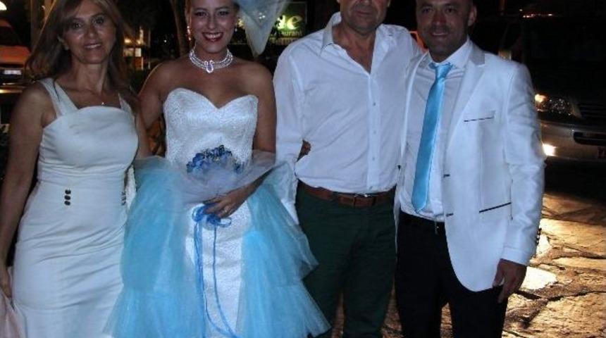 Başkan Kocadon &Ouml;znur Ve Serdar &Ccedil;iftine Mutluluklar Diledi