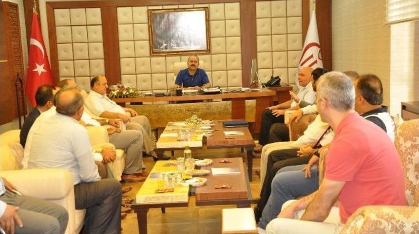 Siirt Sanayici Ve İşadamları Dernekleri'nden Vali Aydın&rsquo;a Ziyaret
