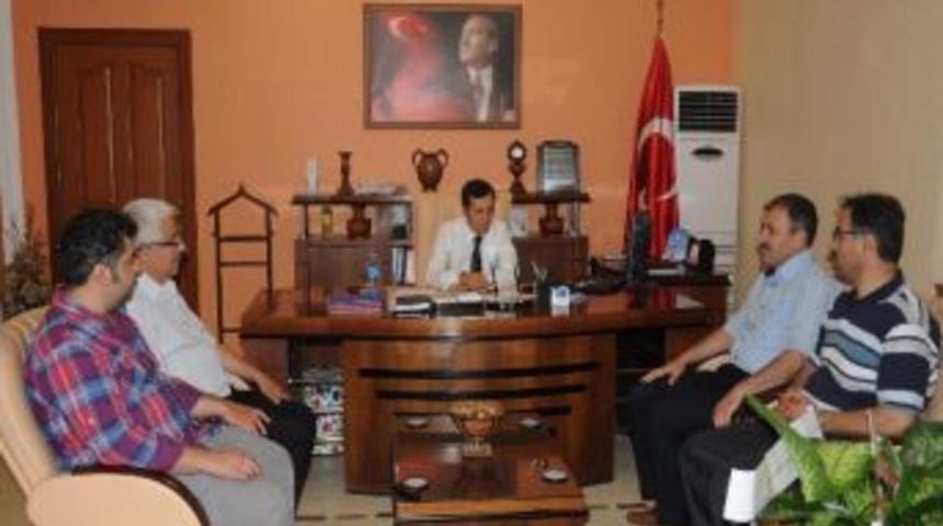 G&uuml;n Işığı Derneğinden Yerk&ouml;y Kaymakamı Şeng&ouml;k&rsquo;e Ziyaret