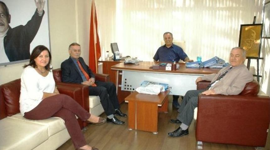 Chp İl Başkanı G&ouml;nen&ccedil;&rsquo;e Ziyaretler S&uuml;r&uuml;yor