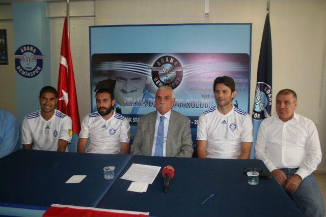 Adana Demirspor, 3 Futbolcuyla Anlaştı 1