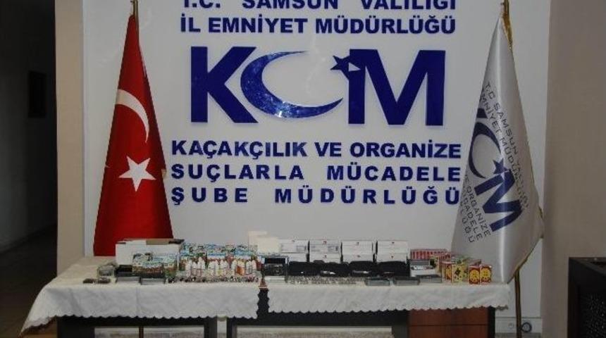 G&uuml;mr&uuml;k Ka&ccedil;ağı Elektronik Sigara Ele Ge&ccedil;ti
