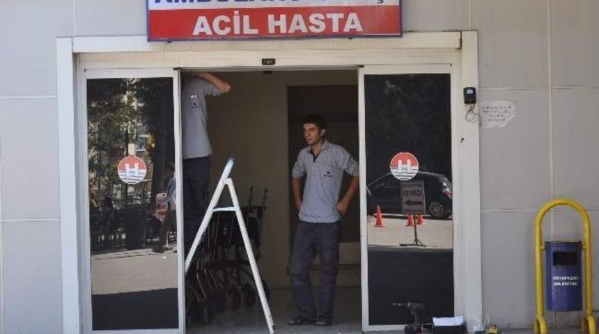 Ambulans Girişine Kartlı Sistem
