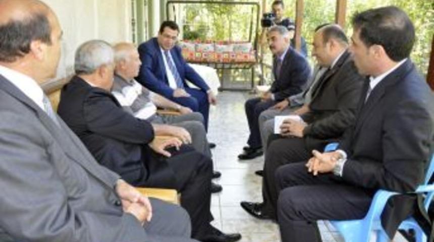 MHP Heyeti, ka&ccedil;ırılan Pilot Ağca&rsquo;nın evinde&rlm;