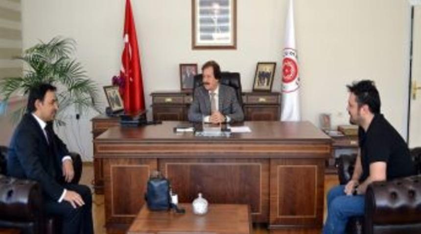 Kültür Müdür Vekili Karakoç'tan, Rektör Kocacık’a Ziyaret