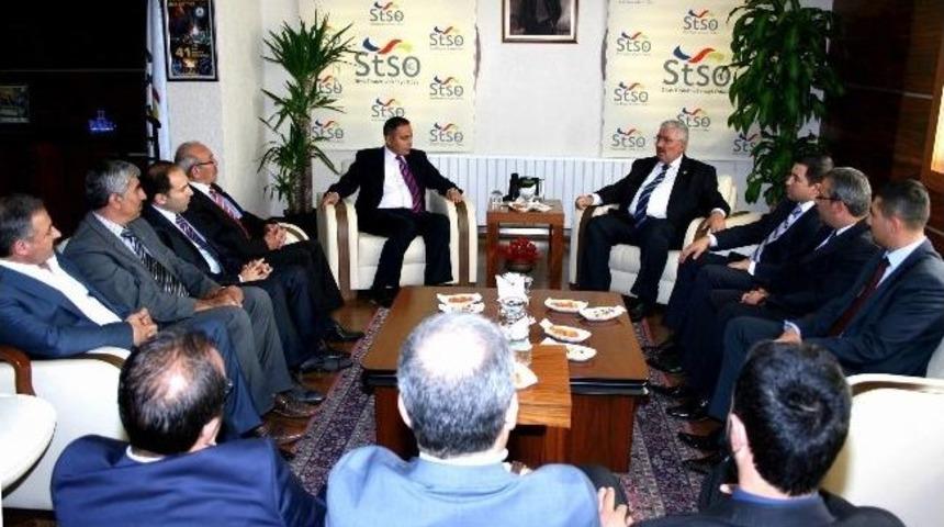 Mhp Genel Başkan Yardımcısı Yal&ccedil;ın&rsquo;dan, Stso&rsquo;ya Ziyaret