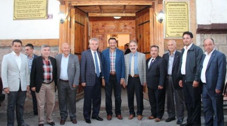 Ke&ccedil;i&ouml;ren Belediye Başkanı Mustafa Ak'tan &Ccedil;ankırı Ziyareti