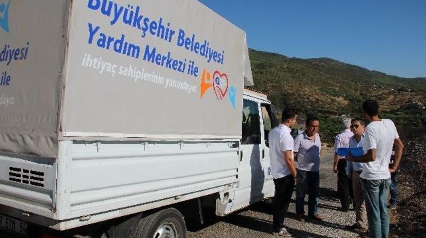 Alanya Gazeteciler Cemiyeti Y&ouml;netimi Yangın Alanında