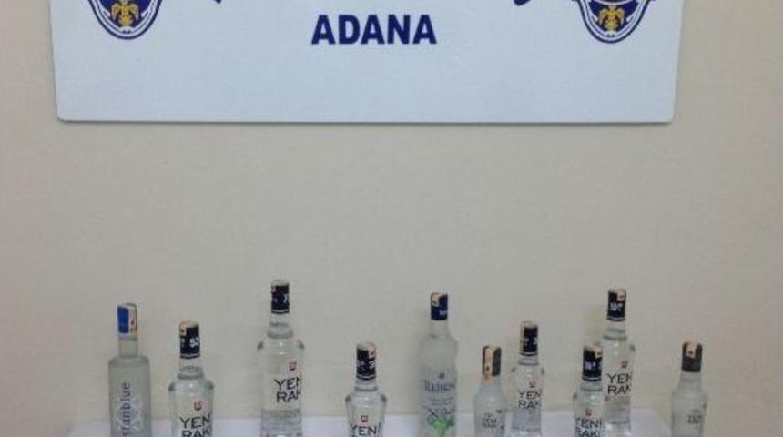 İ&ccedil;ki Hırsızları Polisten Ka&ccedil;amadı