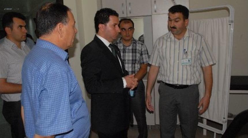 Kaymakam Şahin&rsquo;den Hastane Ziyareti