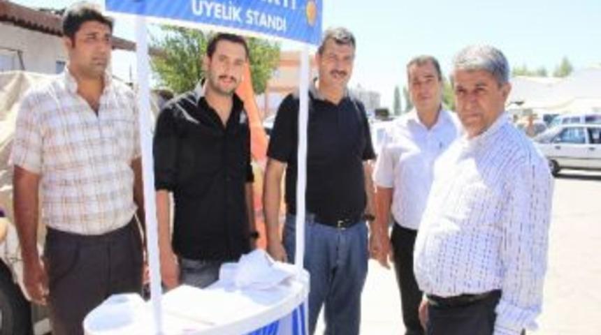Ak Parti D&ouml;şemealtı&rsquo;da &Uuml;yelik &Ccedil;alışması