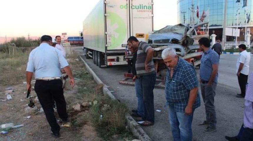 Manisa'da Trafik Kazası: 1 Yaralı