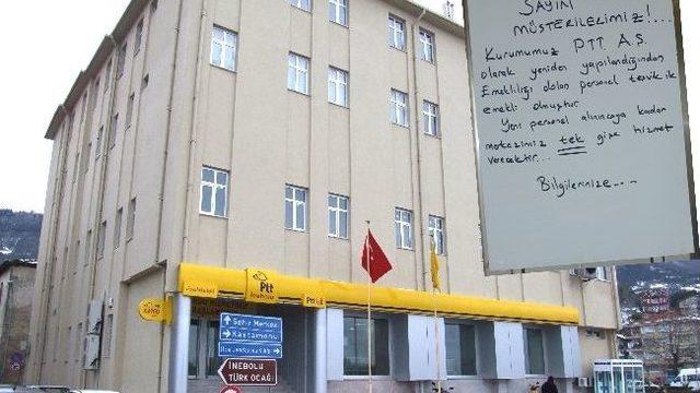 İnebolu Ptt'de Boş Kadrolara Yeni Memur