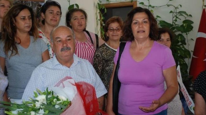 Chp&rsquo;li &Uuml;reten Kadınlardan Kamacı&rsquo;ya Ziyaret