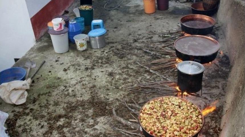 G&uuml;ce'de Kış Hazırlıkları Başladı