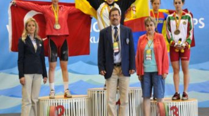 Kırıkkaleli Halterci, Avrupa 2.&rsquo;si Oldu