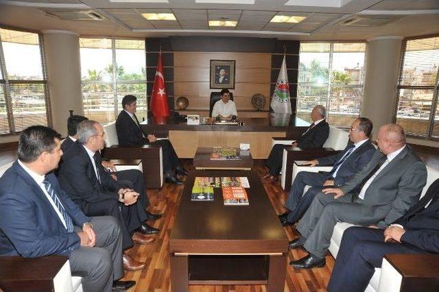 Zabıtadan Başkan T&uuml;t&uuml;nc&uuml;&rsquo;ye Ziyaret 1