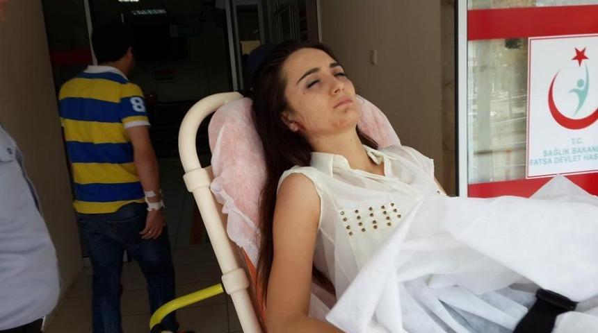 Fatsa'da Trafik Kazası: 2 Yaralı