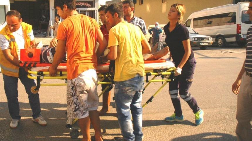 Motosiklete &Ccedil;arpan Trakt&ouml;r S&uuml;r&uuml;c&uuml;s&uuml; Polisten Ka&ccedil;amadı