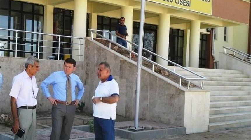 Cizre Kaymakamı Koca &Uuml;st Ge&ccedil;it &Ccedil;alışmalarını İnceledi