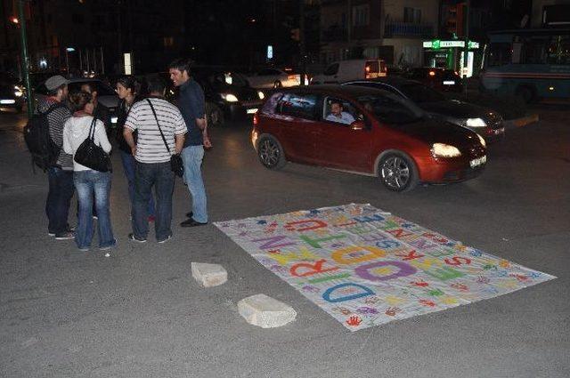 Eskişehir&rsquo;de Yolu Kapatan Eylemcilere Ceza Kesildi 1