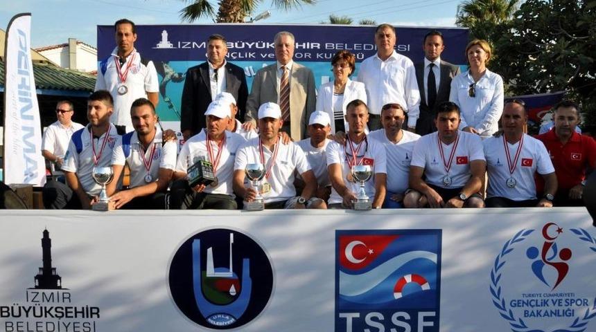 Urla'da Zıpkınla Balık Avlama Şampiyonası