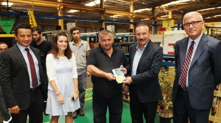 Başkan Doğan, Kalibre Boru&rsquo;da Sağlıklı Bilgi Hareketini Anlattı